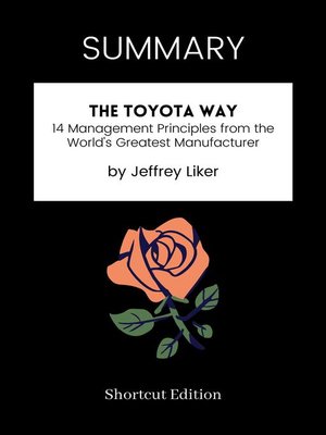 cover image of SUMMARY--The Toyota Way